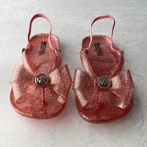 Michael Kors, girls’ pink sandals, size 9.